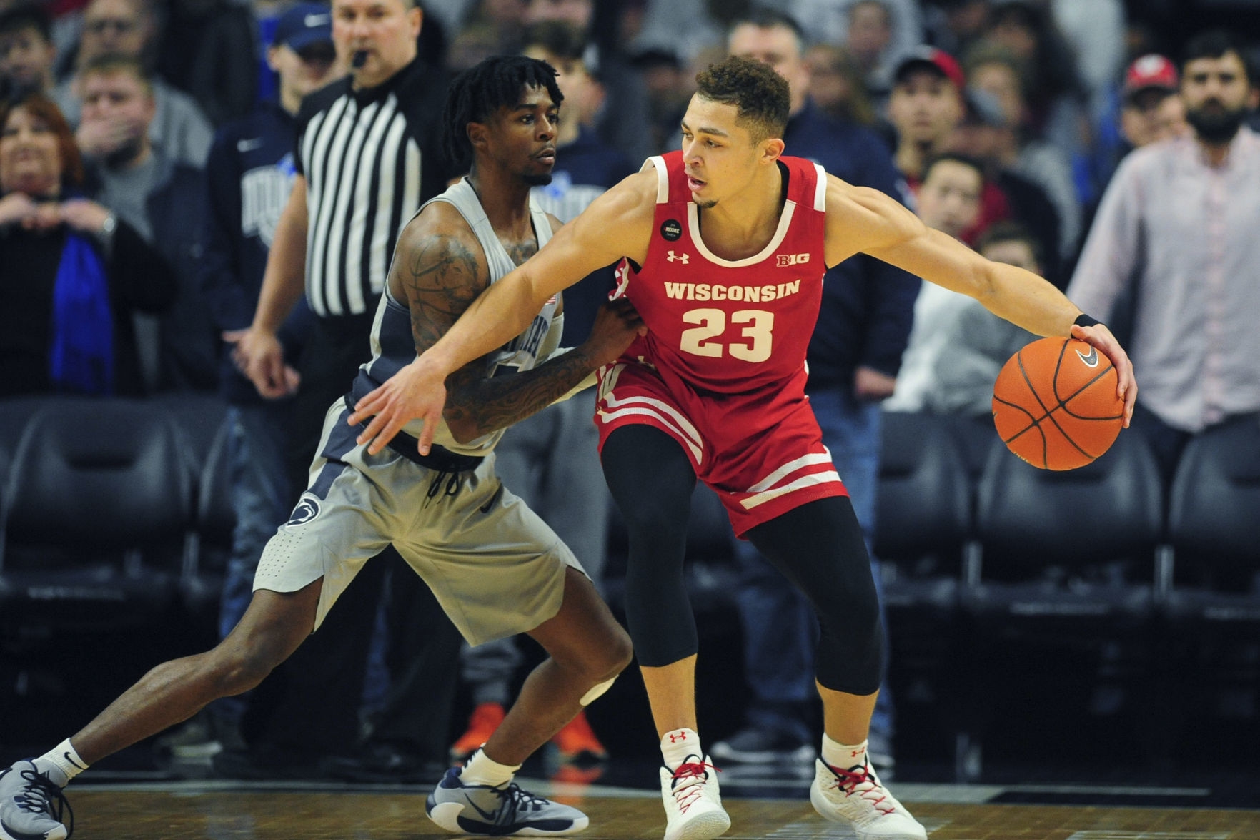 Badgers 58, Nittany Lions 49